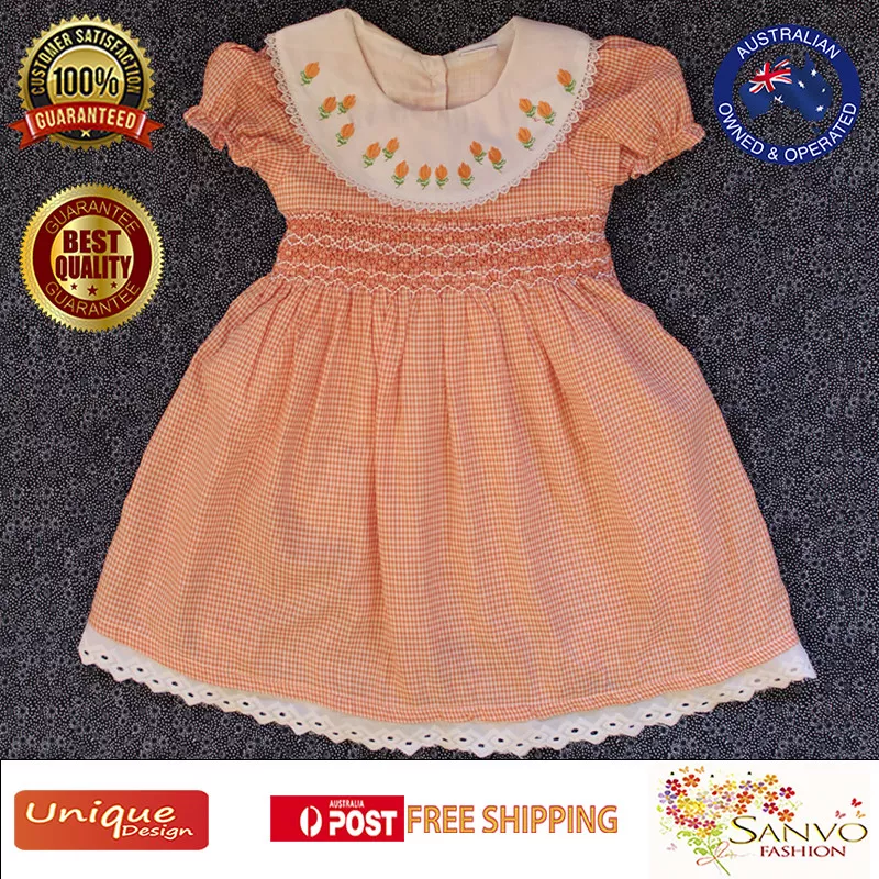 Handmade smocked dresses 2025