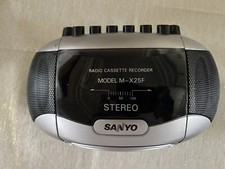 SANYO RADIO CASSETTE RECORDER M-X25F GR