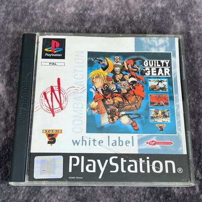 Guilty Gear PS1 PlayStation 1 PAL Spiel - mit Anleitung White Label Fighter