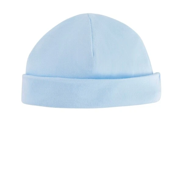 Under The Nile Recién Nacido Bebé Niño Algodón Orgánico Gorro Azul Nuevo Foto 2 de 2