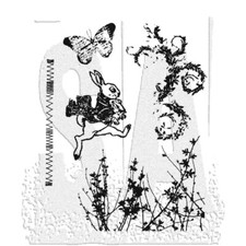Tim Holtz Stampers Anonymous "SPRING SPRUNG" Rubber Stamp Set- CMS069