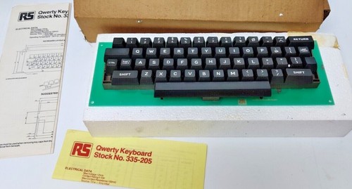 RS 335-205 QWERTZ Tastatur UNBENUTZT & VERPACKT MIT ANLEITUNG