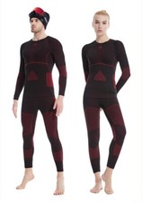 KEEXUENNL Compression Clothing Ski Base Layer Thermal Underwear Set-Size L