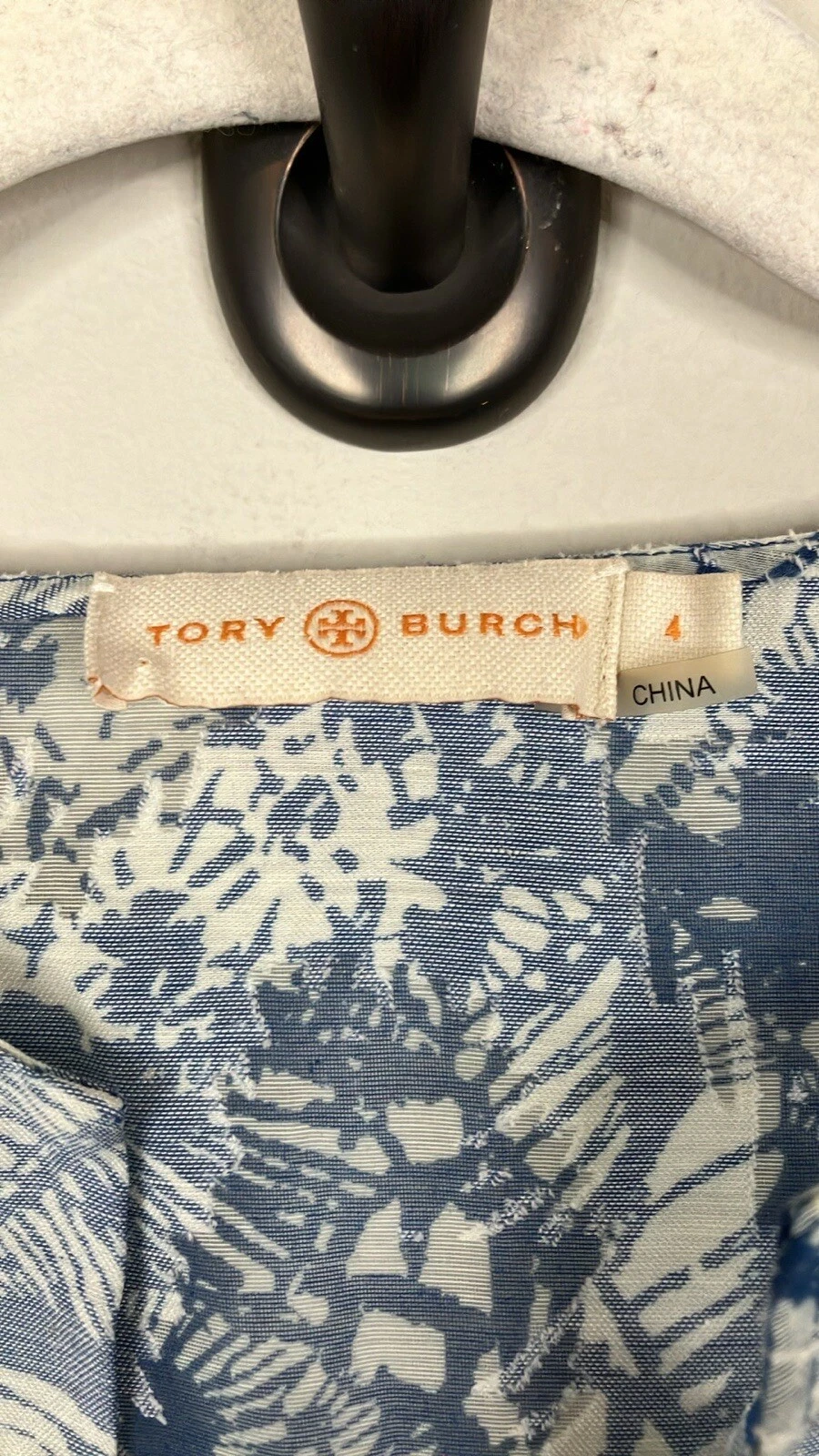 Tory Burch Tunica Mar Baltico