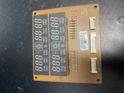 LG EBR72822801 Range Display Control Board AZ16620 | BK913