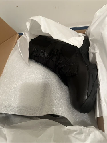 BATES MEN'S GX-8 Size 9.5 M GORE-TEX with Side Zip Black Tactical Boots E02268