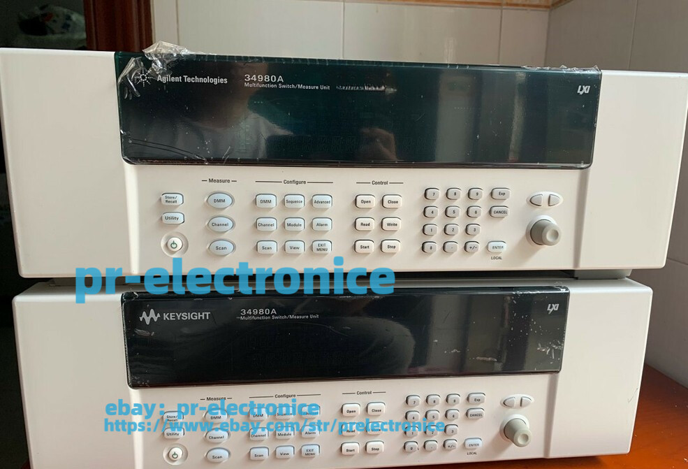 1pc Agilent/Keysight 34980A Multifunction Switch/Measure By DHL or
