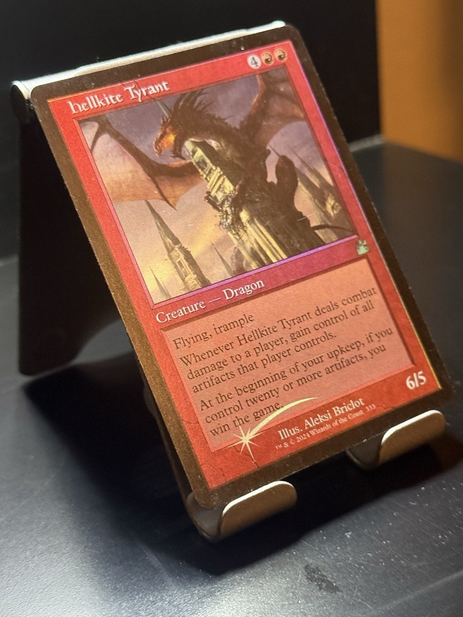 Wizards of the Coast MTG Hellkite Tyrant Creature Red 6/5 2021