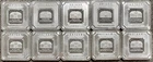 Lot of Ten (10) Geiger Edelmetalle 10g .999 Fine Silver Security Line Square Bar