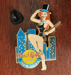 PIN'S HARD ROCK CAFE PIN UP New York HRC