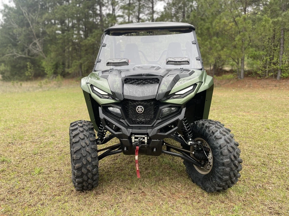 Para-brisa Seizmik revestido rígido sem ferramentas ventilado | Yamaha RMAX 2021-2023 - Imagem 2 de 4