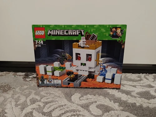 LEGO Minecraft 21145 Die Totenkopfarena Komplett OVP + BA