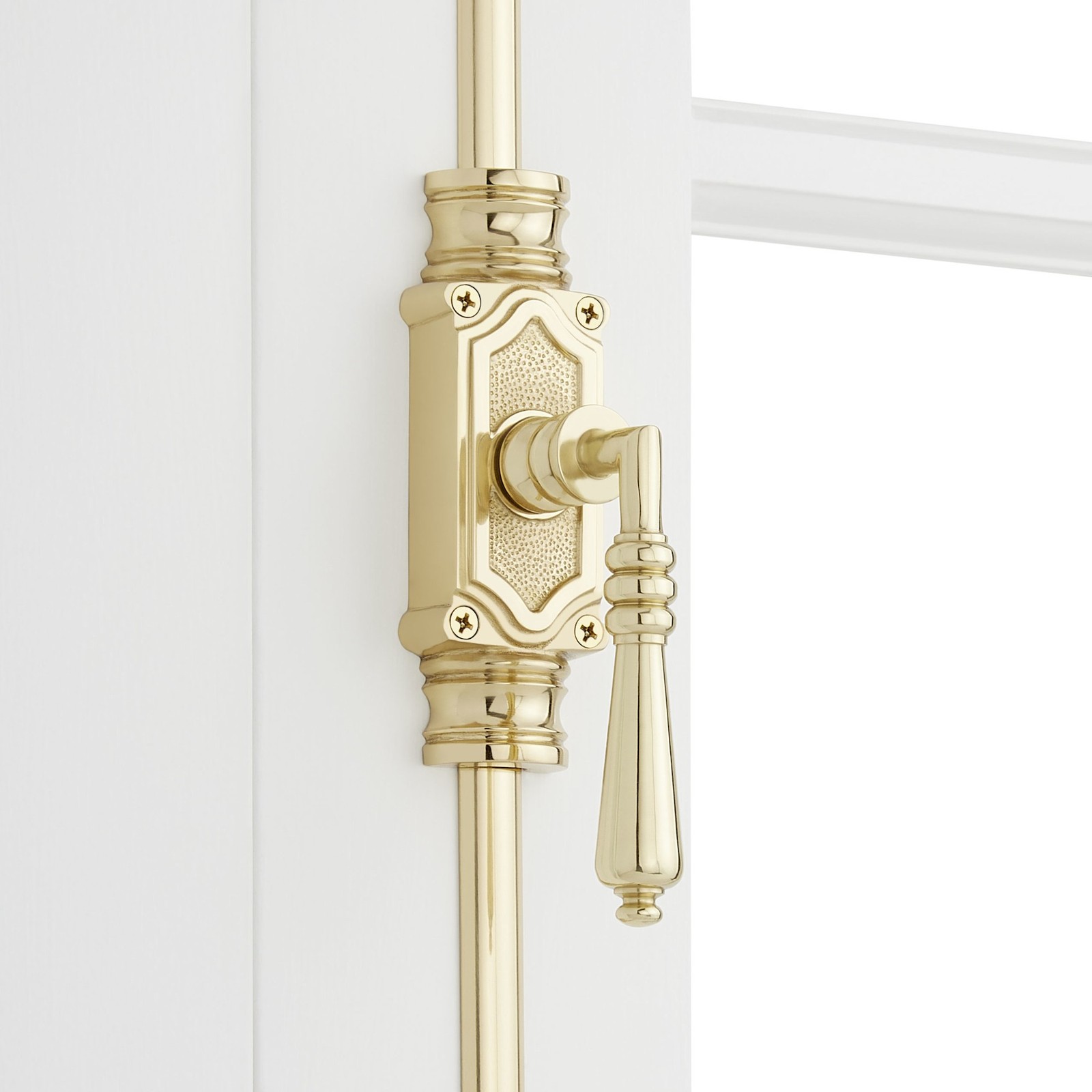 Signature Hardware Romlain 24 Inch Tall Cabinet Cremone Security Bolt Polished 15990₽