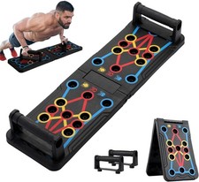Foldable Push Up Board 26-in-1 Home Gym Fitness Workout Equipment Body Training