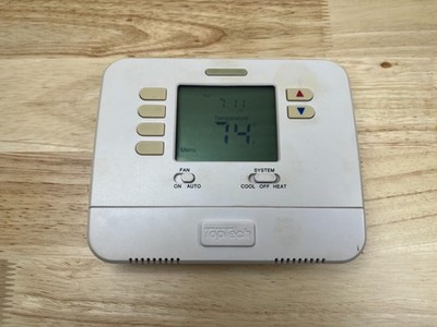 Top Tech TT-P-705 Single Stage Programable Digital Thermostat Battery Hardwire