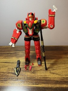 Bandai Mighty Morphin Power Rangers Red Dragon Thunderzord  w/ Accessories 1994