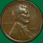 1931-S Lincoln Wheat Cent Extremely Fine XF Coin #39220