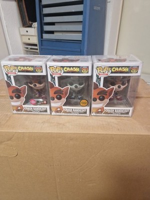 Funko POP Crash Bandicoot Sammlung 2 X  273 + 1 X Chase Edition OVP 