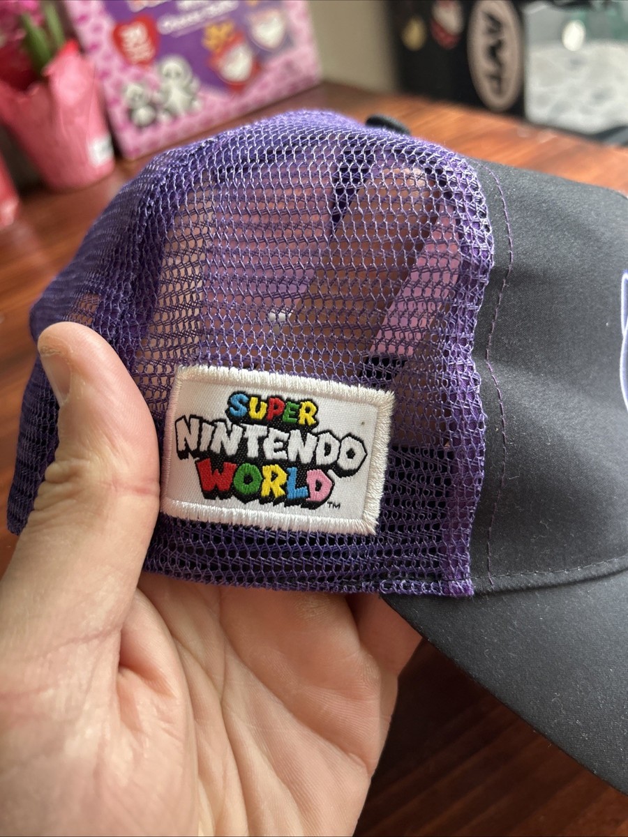 Super Nintendo World PurpNeon Boo Snapback Cap Universal Studios Limited Edition View 5