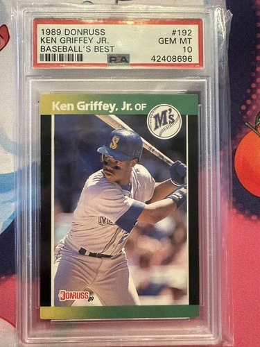 1989 Donruss Baseball's Best Ken Griffey Jr #192 PSA 10 GEM MINT RARE ROOKIE