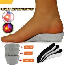 Shoe Insoles Inserts Pad Invisible Height Increase Heel Lift Taller Men Women US