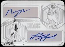 2023 Leaf Vivid Mazi Smith / Luke Schoonmaker Auto Printing Plates Black 1/1 F3