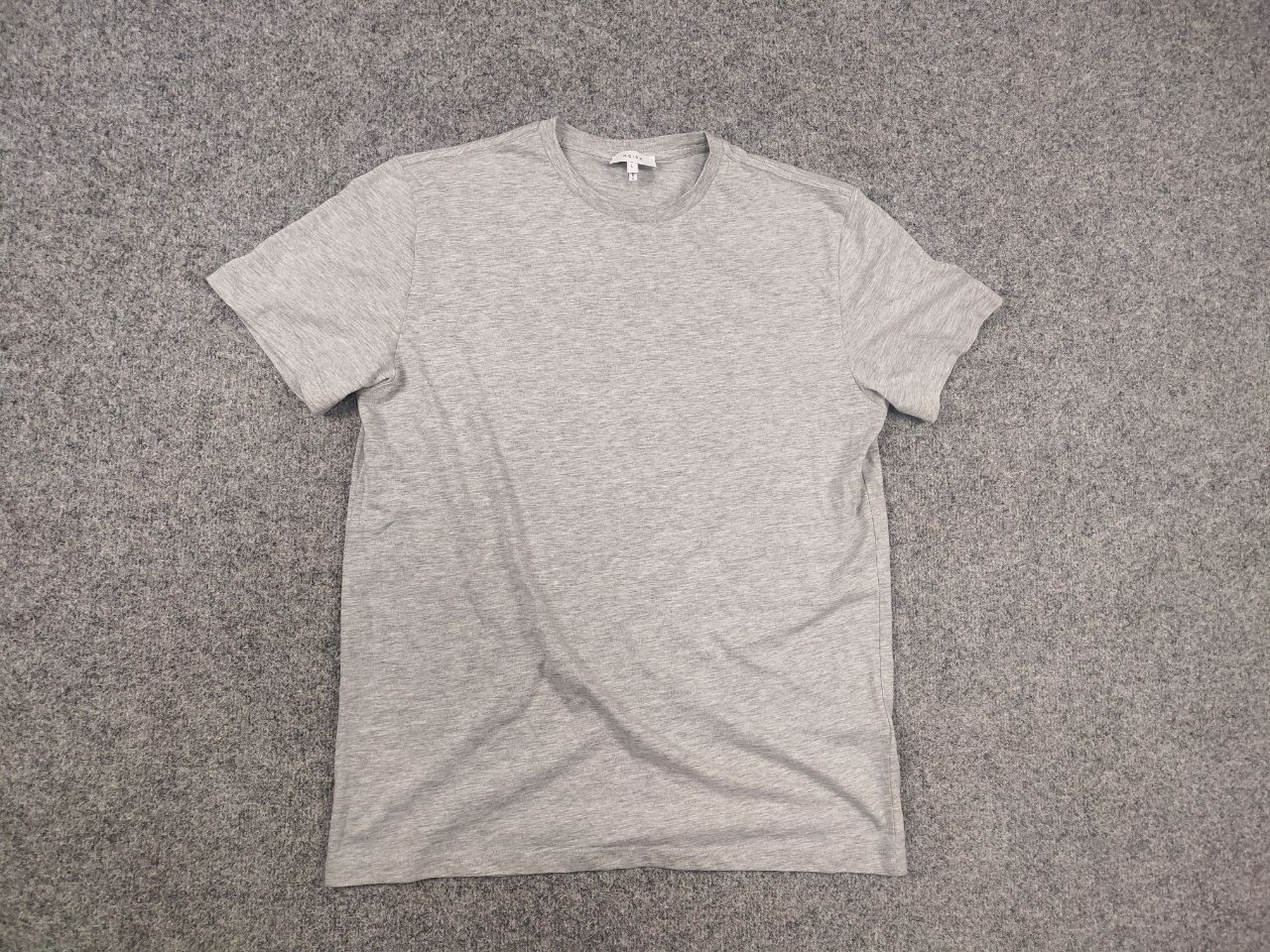 Reiss x2 Design Basic cotton men's t-shirts Navy Gray minimalistic Tee Casual L image 9