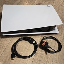 Sony PlayStation 5 PS5 Disc Edition Blu-Ray - Console only - White