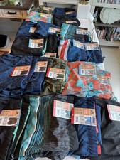 Zeroposur Swim Trunks Mens Lined Comfort Waist UV 50 Stretch S, M, L, XL, XXL