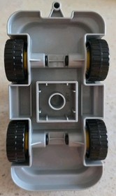 LEGO DUPLO - BLUE AND GREY CAR - 10583 FOREST FISHING TRIP VINTAGE USED