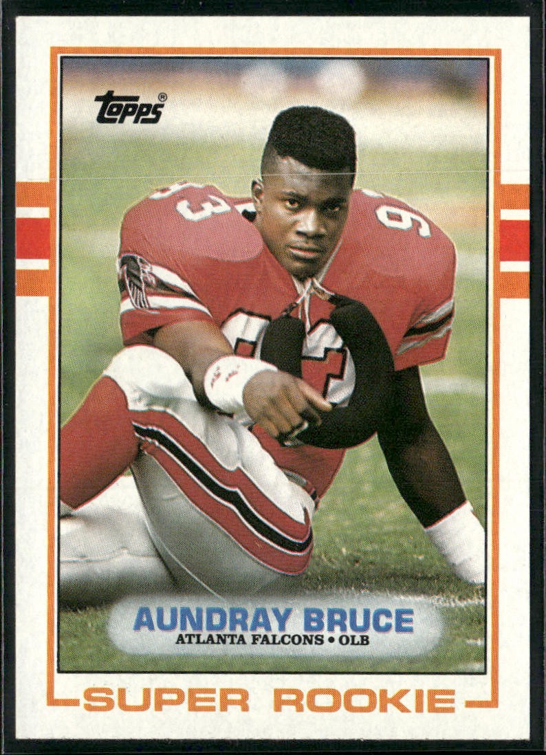 Aundray Bruce 1989 Topps #337 RC Atlanta Falcons