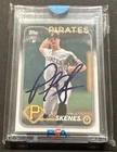 2024 TOPPS UPDATE PAUL SKENES ON-CARD AUTOGRAPH RC PSA AUTHENTIC- Card No.#US100