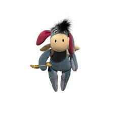 The Disney Store Winnie The Pooh Cupid Eeyore Bean Bag Stuffed Plush Toy 8  
