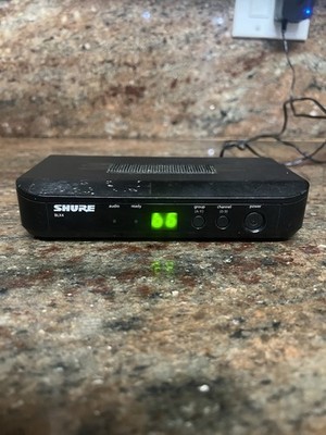 TESTED & WORKING - Shure BLX4 H8 Wireless Receiver - NO POWER SUPPLY