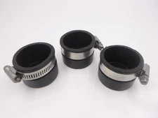 3 Pack Fernco 1-1/4" x 1-1/2" Quik Cap QC-1.68 Rubber