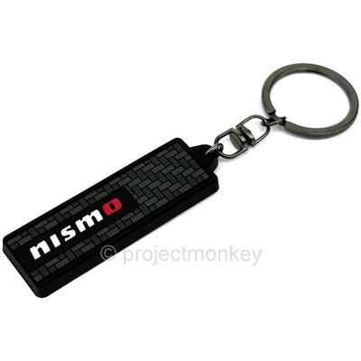 OEM / JDM Nissan Nismo KWA10-50UK0 Black Rubber Key Chain Keychain