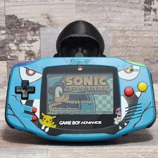 Nintendo Gameboy GBA Handheld System - Pokemon Venusaur Shell & Sonic Advance