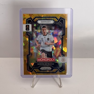 Miroslav Klose 2026 Prizm Monopoly FIFA World Cup Gold Cracked Ice Germany