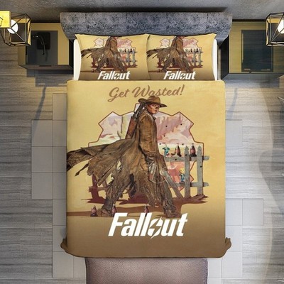 05Videospiel Fallout Bettwäsche Set Name Hinzufügbar Bettdeckenbezug Kissenbezug