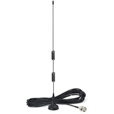 Dual Pack Police Scanner Antenna BNC Male Magnetic Base