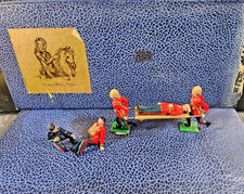 BLENHEIM ZULU WAR CASULATY SET B-56 VINTAGE 1970s TOY SOLDIERS SET OF 6 IOB