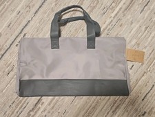 AZZARO Gray Grey Weekend Travel Duffle Bag 100% Recycled Material NWT  2 BAGS 🎒