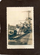 D3) Foto Kriegsmarine Schlachtschiff Panzerschiff .