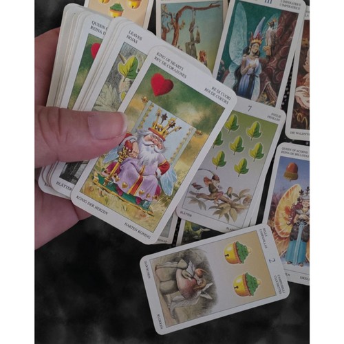 Rare Vintage Fairy Tarot Mini Deck 2003 Lo Scarabeo Antonio Lupatelli Pre-Owned