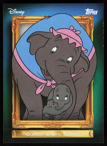 2026 Topps Disney Neon Dumbo / Mrs. Jumbo #FF-25 NON_SPORT CARD Family First
