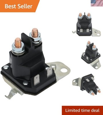 Durable 12V Starter Solenoid for Wide Range of Cub Cadet Models - Easy Install