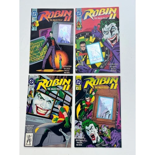 Vintage Robin II The Joker's Wild! DC Comics #1-4 1991 Complete Set Series 1-4