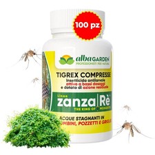 Larvicida Antizanzare in Compresse per Ristagni, Tombini, Pozzetti, Griglie 100g