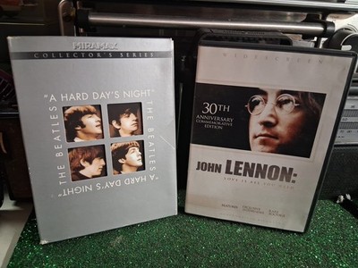 Beatles Hard Days Night John Lennon Dvd Lot Free Shipping