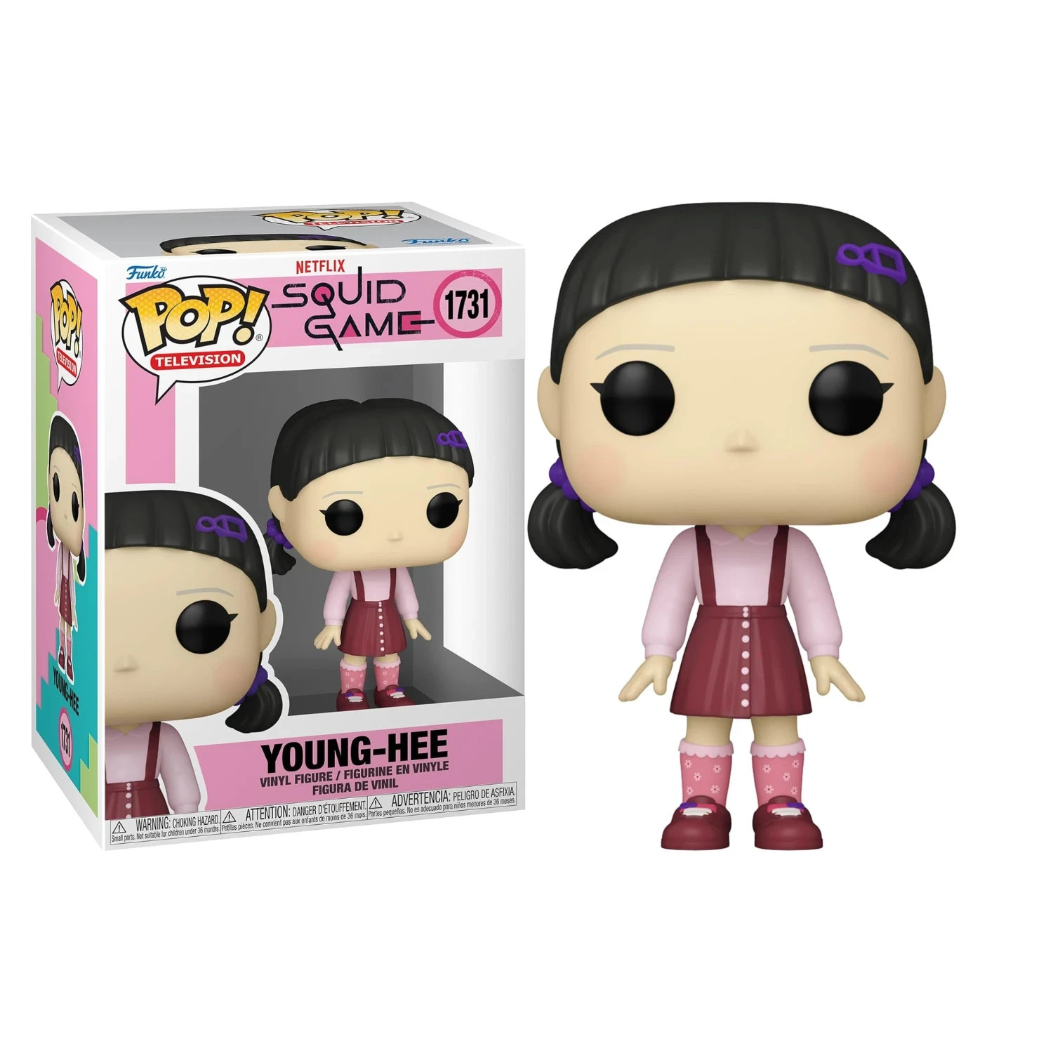 NETFLIX SQUID GAME - YOUNG-HEE 3.75"" POP TV VINYL FIGURE FUNKO 1731 NEW IN BOX